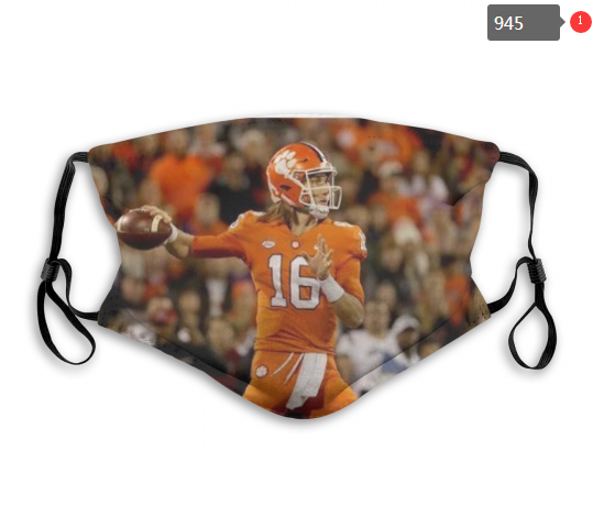 NCAA Clemson Tigers #8 Dust mask with filter